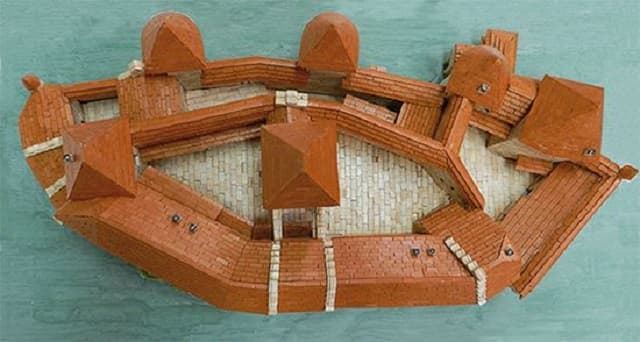 KITS CONSTRUCCION CASAS - CASAS LADRILLO - CONSTRUCCION EN PIEDRA AEDES (1012) CHATEU DE CHILLON - Imagen 3