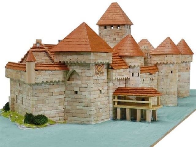 KITS CONSTRUCCION CASAS - CASAS LADRILLO - CONSTRUCCION EN PIEDRA AEDES (1012) CHATEU DE CHILLON - Imagen 4