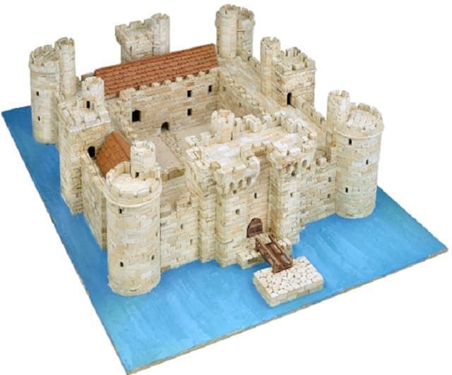 KITS CONSTRUCCION CASAS - CASAS LADRILLO - CONSTRUCCION EN PIEDRA AEDES (1014) CASTILLO DE BODIAM - Imagen 1