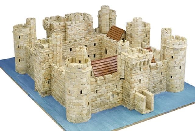 KITS CONSTRUCCION CASAS - CASAS LADRILLO - CONSTRUCCION EN PIEDRA AEDES (1014) CASTILLO DE BODIAM - Imagen 3