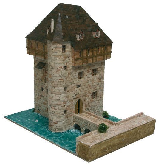 KITS CONSTRUCCION CASAS - CASAS LADRILLO - CONSTRUCCION EN PIEDRA AEDES (1053) CHATEAU DONJON DE CRUPET - Imagen 1