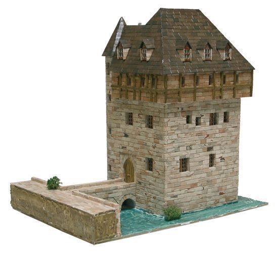 KITS CONSTRUCCION CASAS - CASAS LADRILLO - CONSTRUCCION EN PIEDRA AEDES (1053) CHATEAU DONJON DE CRUPET - Imagen 2