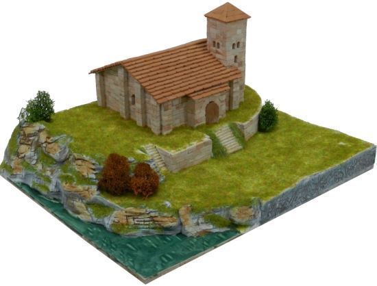 KITS CONSTRUCCION CASAS - CASAS LADRILLO - CONSTRUCCION EN PIEDRA AEDES (1107) IGLESIA DE SANTA CECILIA - Imagen 1