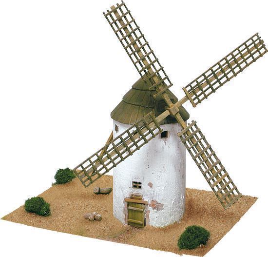 KITS CONSTRUCCION CASAS - CASAS LADRILLO - CONSTRUCCION EN PIEDRA AEDES (1255) MOLINO DE LA MANCHA - Imagen 1
