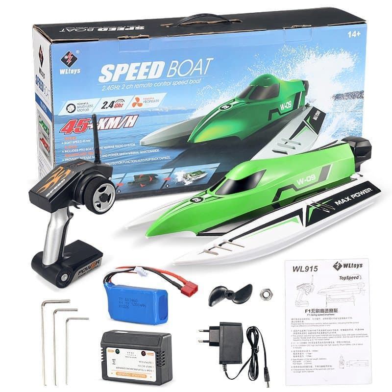 LANCHA BRUSHLESS WL915 WLTOYS 45 KM/H - Lancha rc - Lancha radio control - Lancha r/c - Lancha teledirigida - Imagen 3