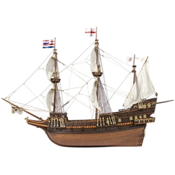 Maqueta barco de madera: Barco Golden Hind (OCCRE 12003) - Imagen 2