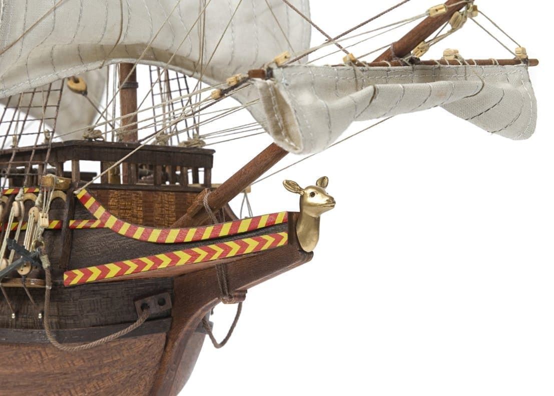 Maqueta barco de madera: Barco Golden Hind (OCCRE 12003) - Imagen 9