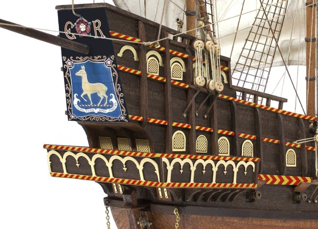 Maqueta barco de madera: Barco Golden Hind - Imagen 5