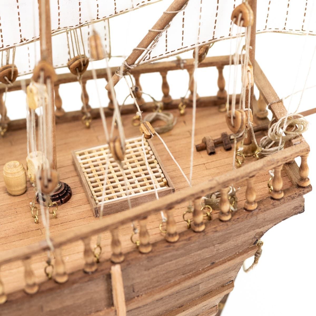 Maqueta barco de madera: Carabela Niña - Imagen 10