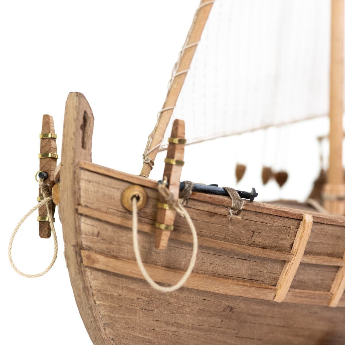 Maqueta barco de madera: Carabela Niña - Imagen 5