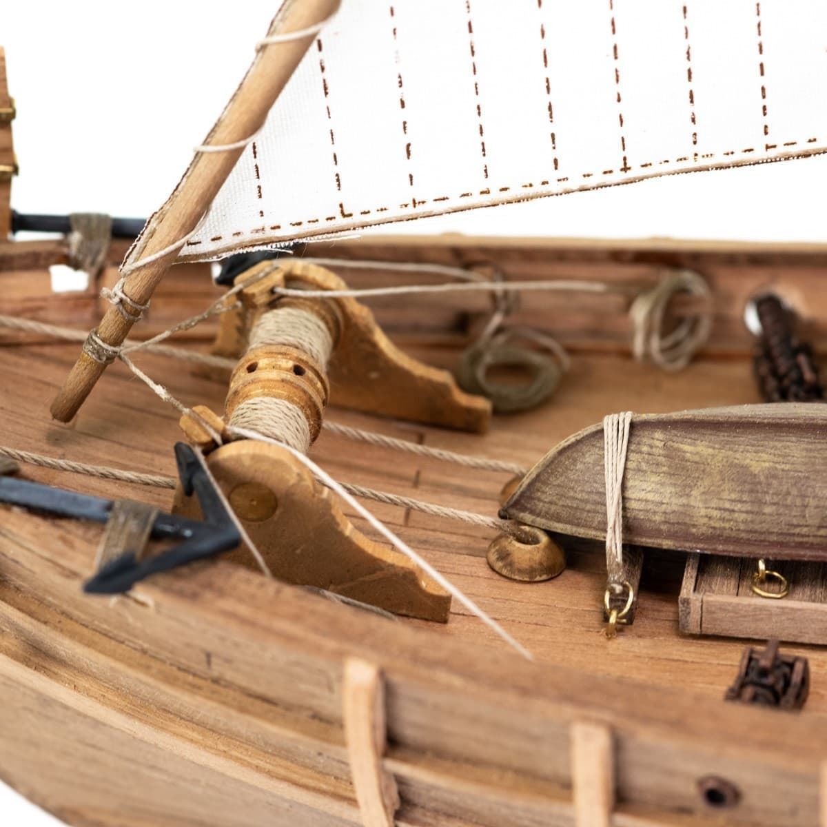 Maqueta barco de madera: Carabela Niña - Imagen 7