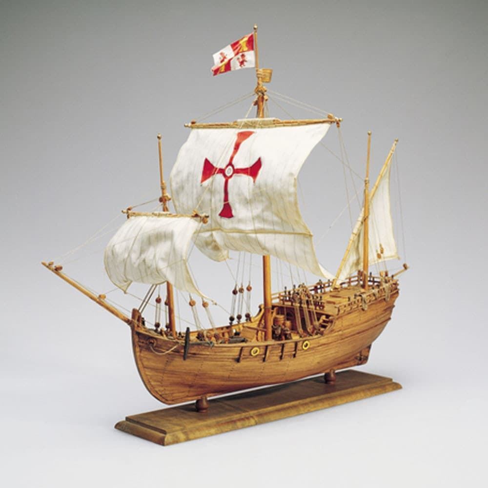 Maqueta barco de madera: Carabela Pinta - Imagen 1