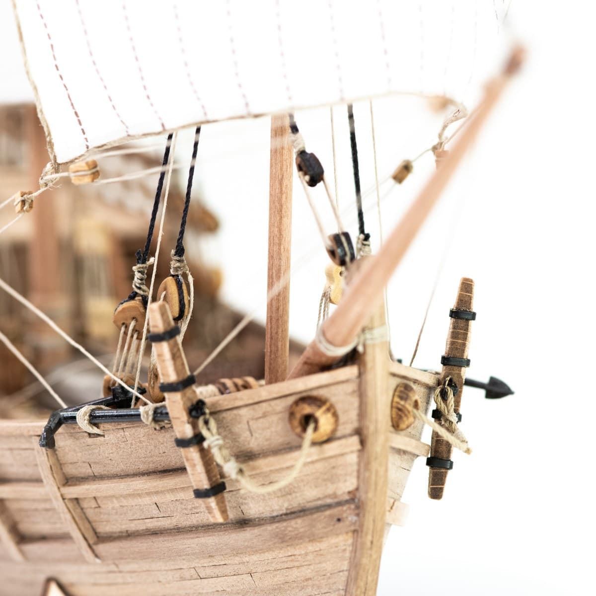 Maqueta barco de madera: Carabela Pinta - Imagen 5