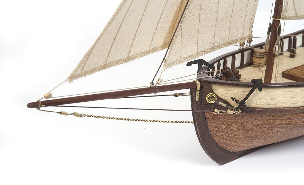 maqueta barco de madera: Polaris con velas (OCCRE 12007) - Imagen 11