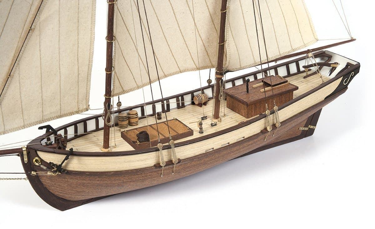 maqueta barco de madera: Polaris con velas (OCCRE 12007) - Imagen 5