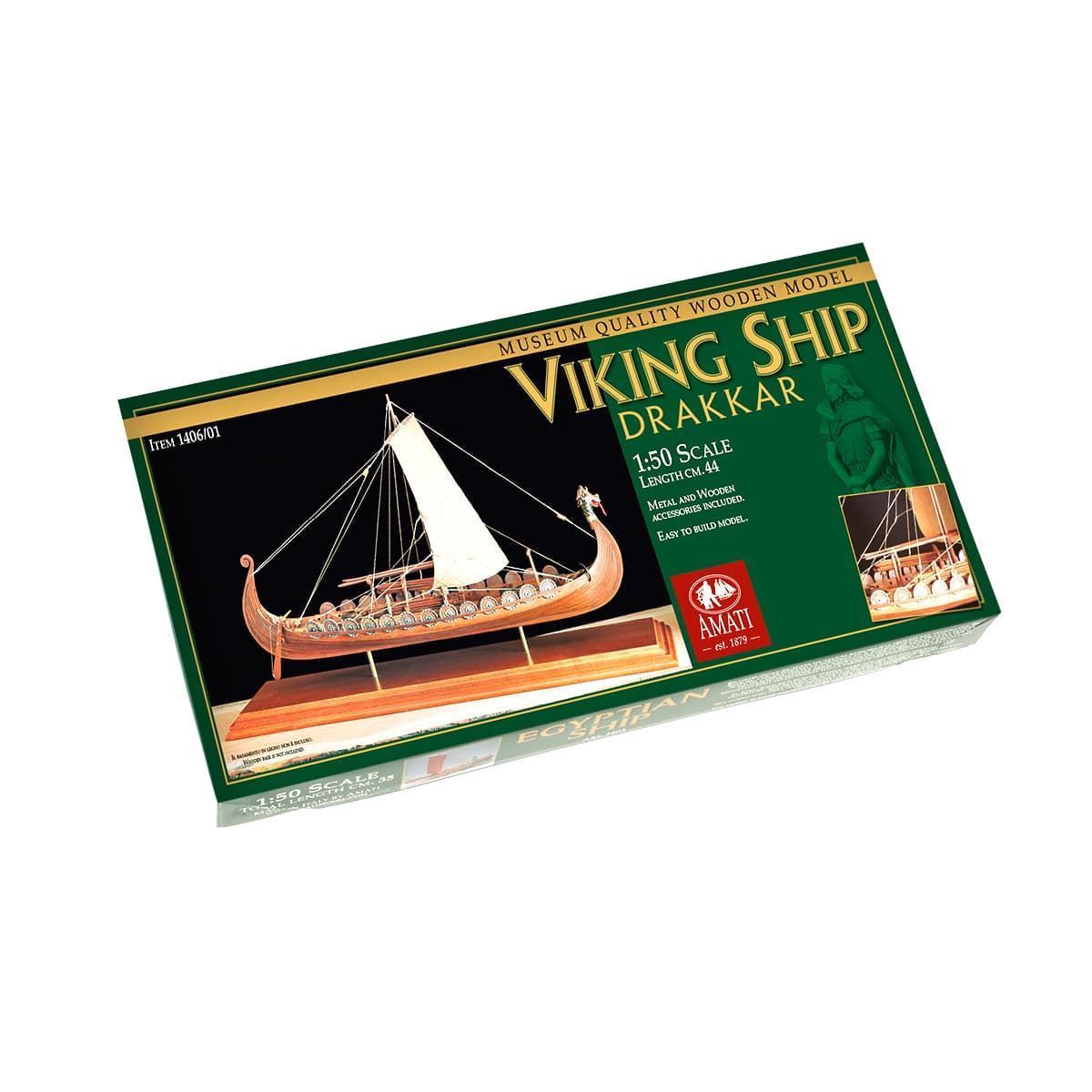 Maqueta barco de madera VIKING - Imagen 2