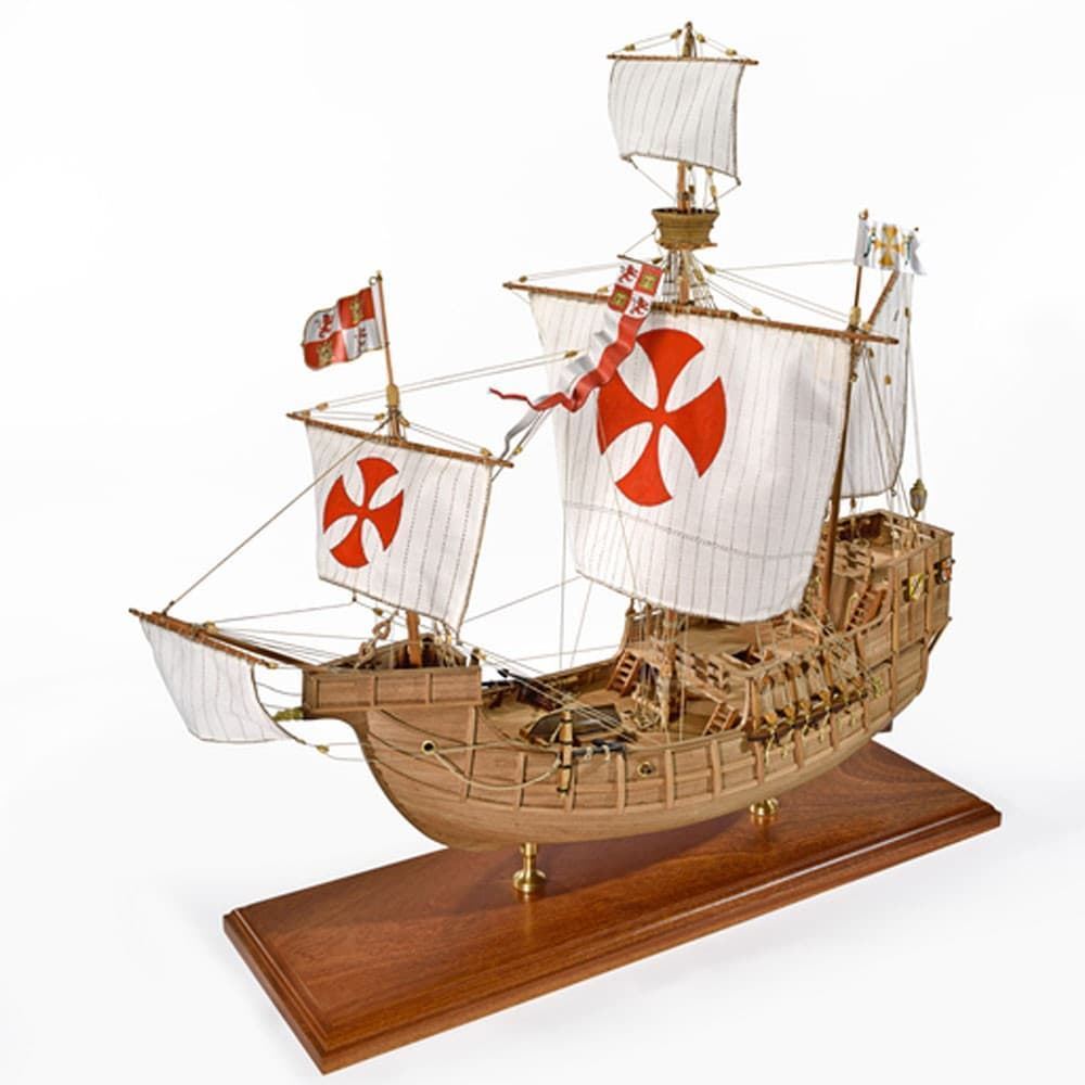 Maqueta barco madera: Carabela Santa María - Imagen 1