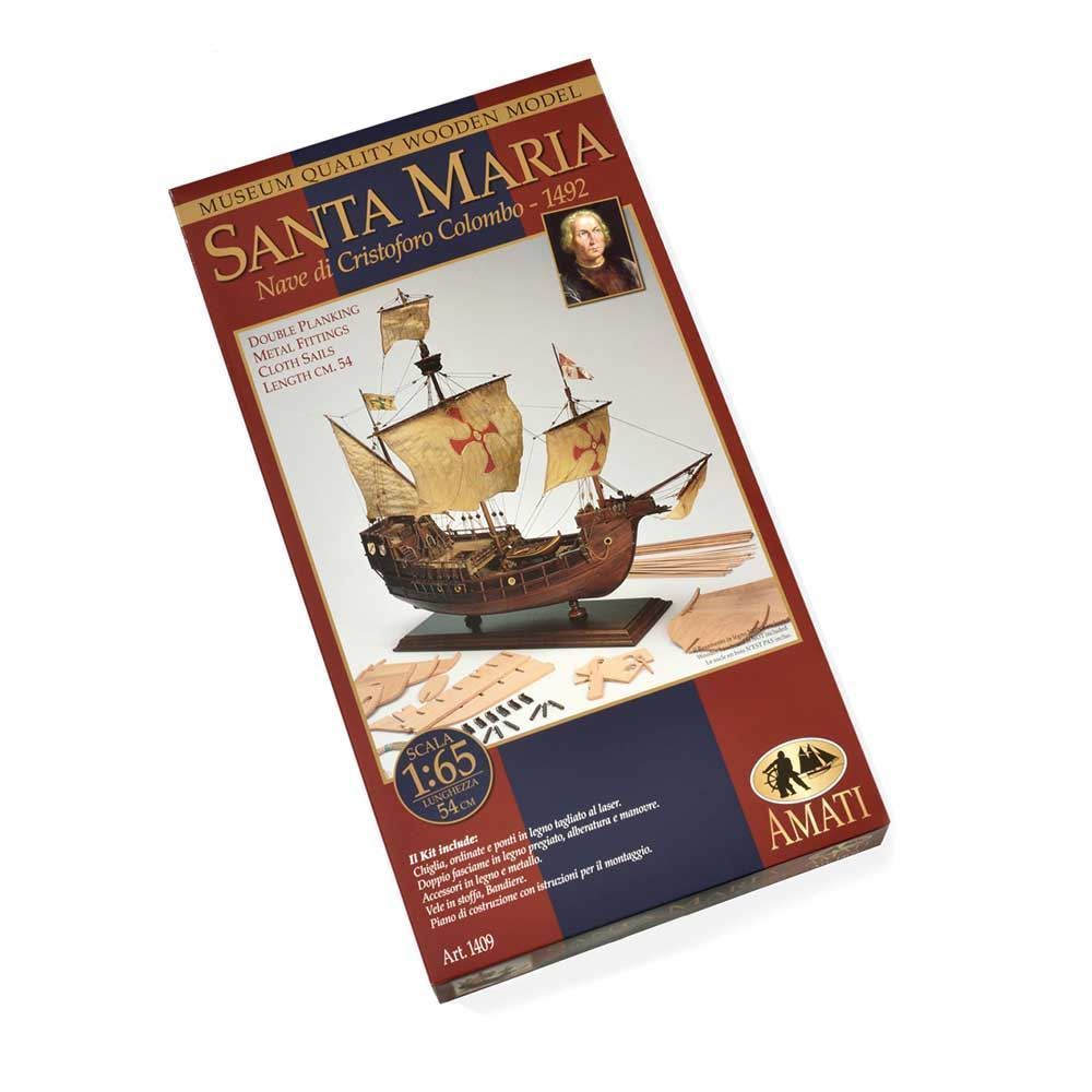Maqueta barco madera: Carabela Santa María - Imagen 2