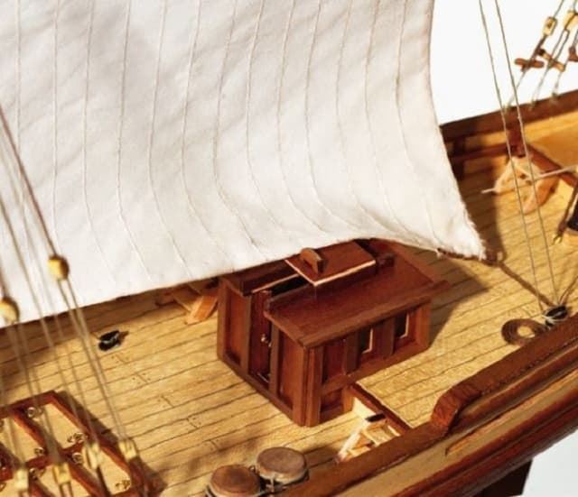 Maqueta de barco de madera Falucho San Juan (OCCRE 12001) - Imagen 4