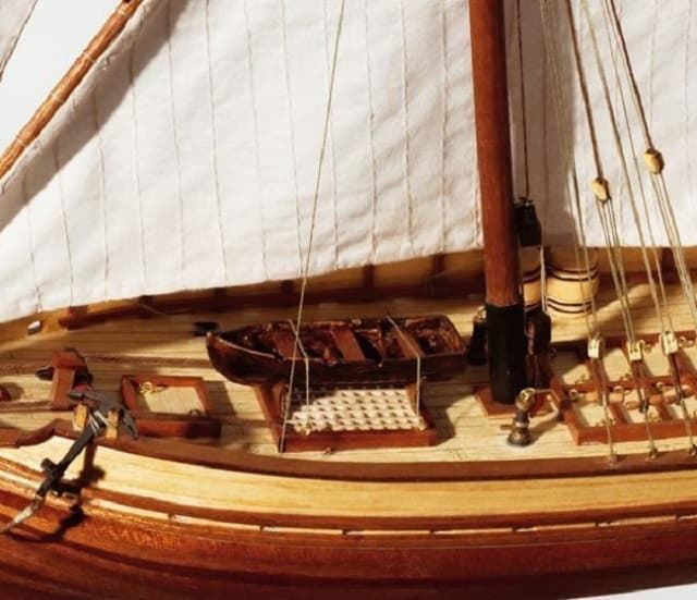 Maqueta de barco de madera Falucho San Juan (OCCRE 12001) - Imagen 6