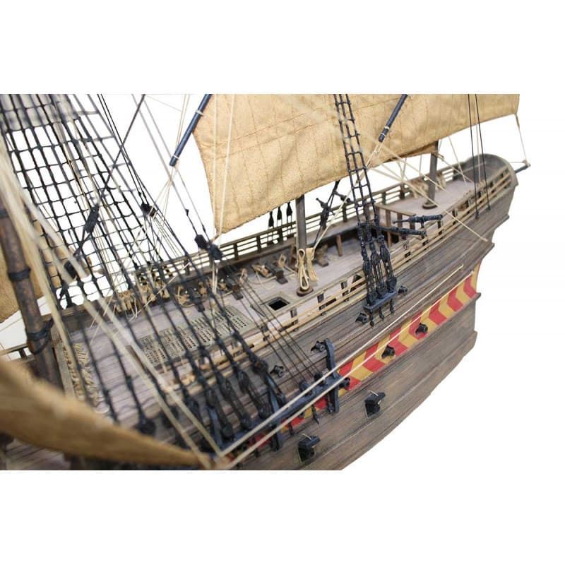 Maqueta de barco de madera: Galeón Santiago de Compostela - Imagen 2