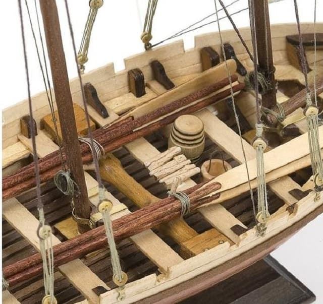 Maqueta de Barco en Madera en Kit: Bote auxiliar Bounty (OCCRE 25003) - Imagen 3