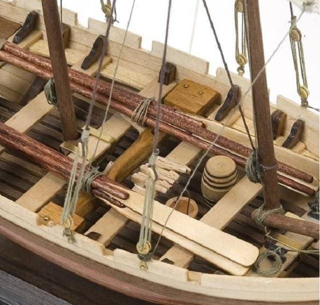 Maqueta de Barco en Madera en Kit: Bote auxiliar Bounty (OCCRE 25003) - Imagen 4