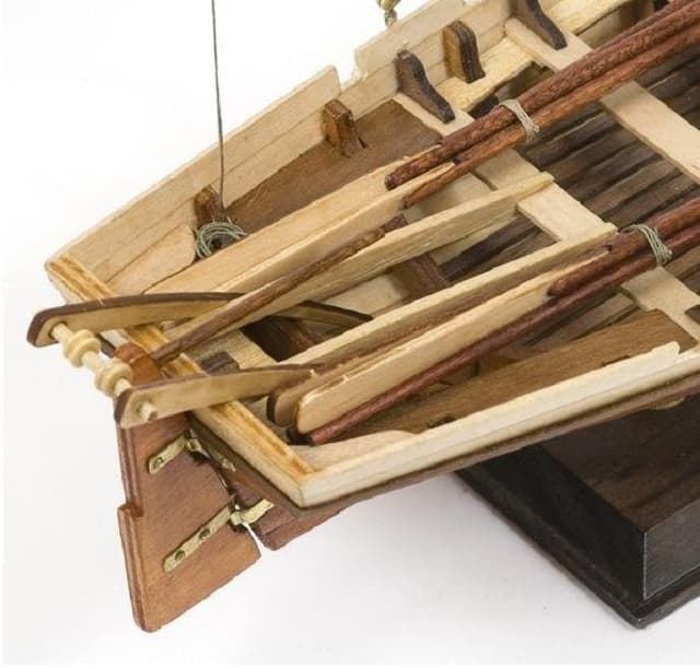 Maqueta de Barco en Madera en Kit: Bote auxiliar Bounty (OCCRE 25003) - Imagen 6