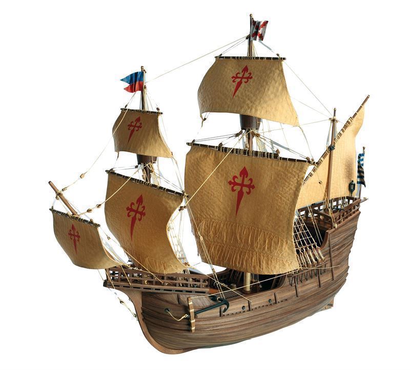 Maqueta de Barco en Madera: Nao Victoria - Imagen 1