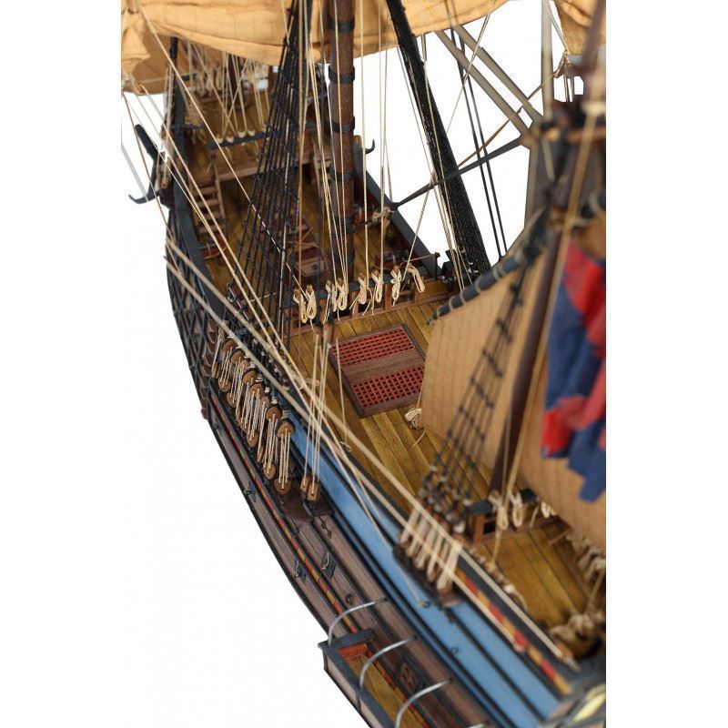 Maqueta de Barco en Madera: SAN LUIS, Galeón Español del s. XVII - Imagen 2