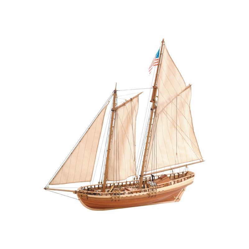 Maqueta de Barco en Madera: Virginia American Schooner 1/41 - Imagen 1