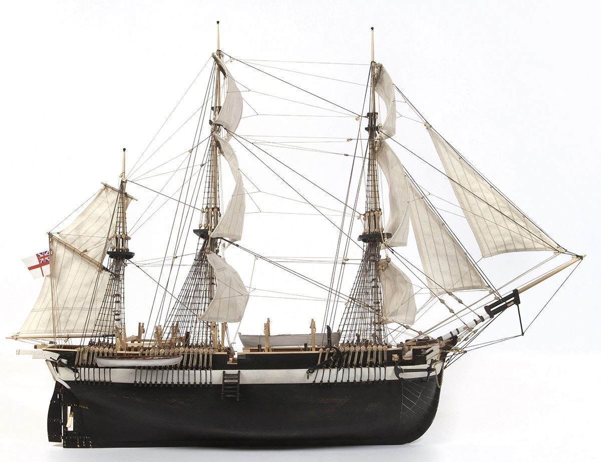 Maqueta de barcos en madera: HMS TERROR (OCCRE 12004) - Imagen 2
