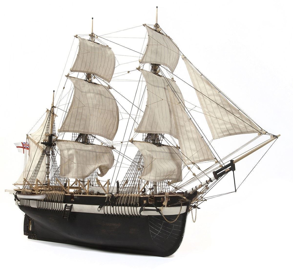 Maqueta de barcos en madera: HMS TERROR (OCCRE 12004) - Imagen 3