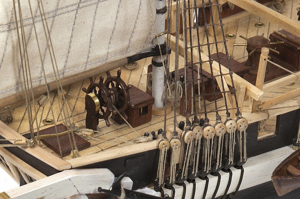 Maqueta de barcos en madera: HMS TERROR (OCCRE 12004) - Imagen 4