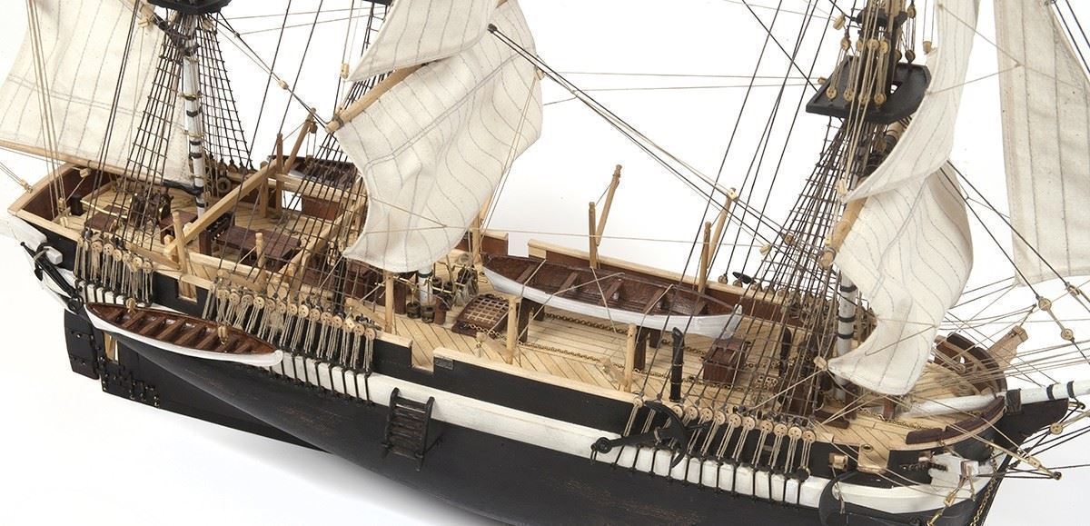 Maqueta de barcos en madera: HMS TERROR (OCCRE 12004) - Imagen 5