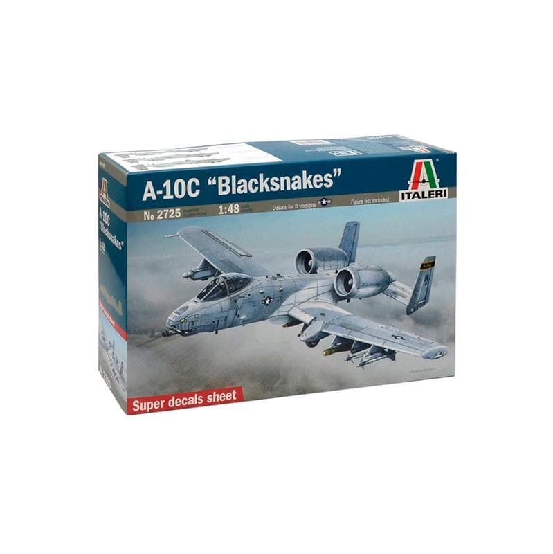 Maqueta de plástico Italeri Avión A-10C Blacksnakes. Escala 1:48. - Imagen 2