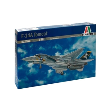 Maqueta de plástico Italeri: Avión F-14A Tomcat. Escala 1:48 - Imagen 2