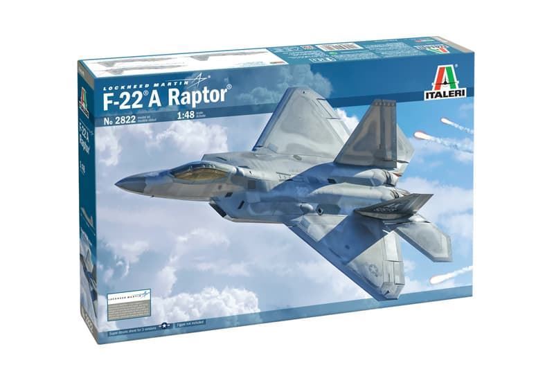 Maqueta ITALERI 2822 1/48 F-22A Raptor - Imagen 2