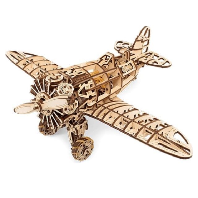 Maqueta madera con movimiento Avión 346 piezas - Imagen 3