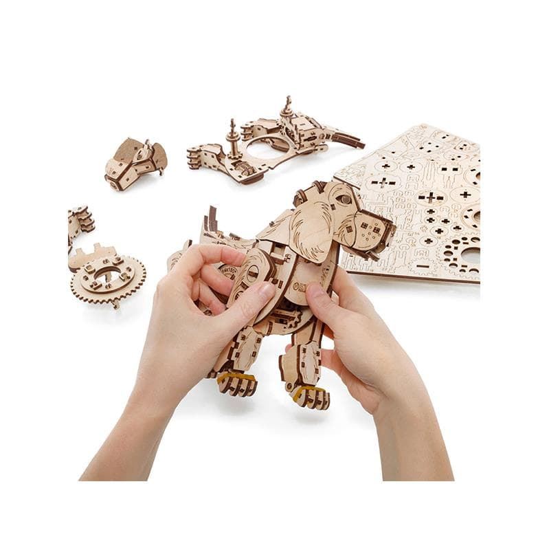 Maqueta madera con movimiento Perrito con 246 piezas - Imagen 2