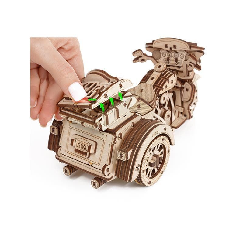 Maqueta madera movil Moto (281 piezas) - Imagen 1