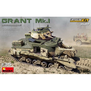 Miniart 1/35 GRANT Mk.I INTERIOR KIT (35217) - Imagen 1