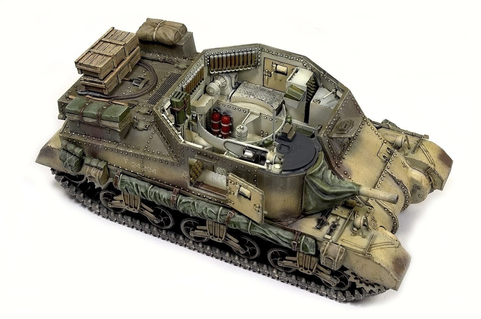 Miniart 1/35 GRANT Mk.I INTERIOR KIT (35217) - Imagen 4