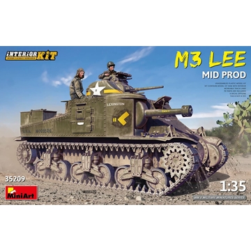 MiniArt 1/35 M3 LEE MID PROD. INTERIOR KIT (35209) - Imagen 1