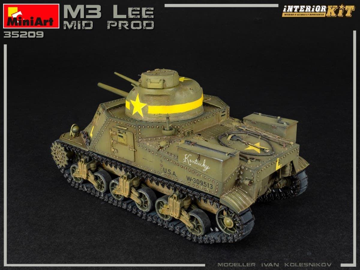 MiniArt 1/35 M3 LEE MID PROD. INTERIOR KIT (35209) - Imagen 7