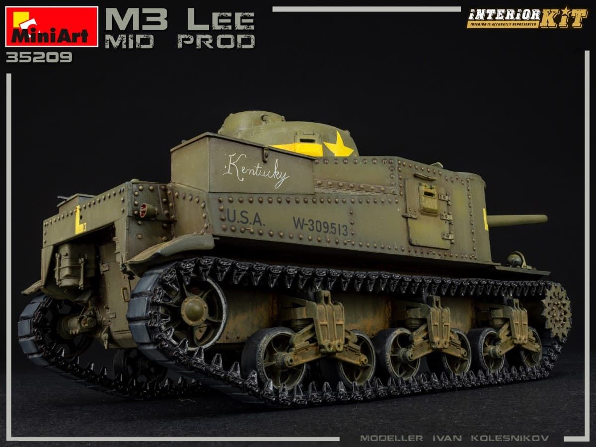 MiniArt 1/35 M3 LEE MID PROD. INTERIOR KIT (35209) - Imagen 9