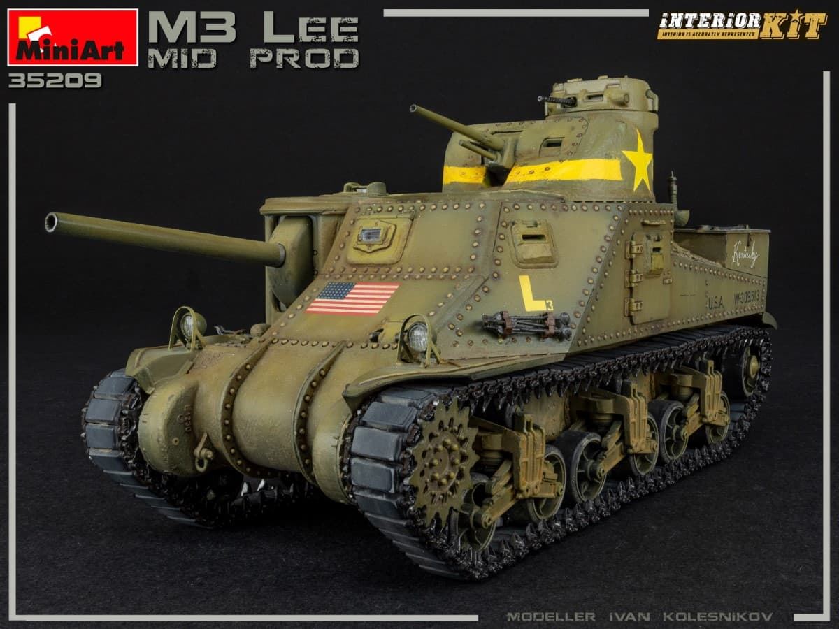 MiniArt 1/35 M3 LEE MID PROD. INTERIOR KIT (35209) - Imagen 10