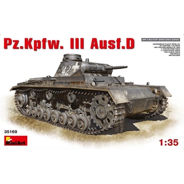 miniart 1/35 Pz.Kpfw.III Ausf.D (35169) - Imagen 1