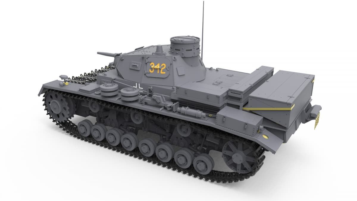 Miniart 1/35  Pz.Kpfw.III Ausf. D/B  (35213) - Imagen 11