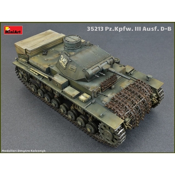 Miniart 1/35  Pz.Kpfw.III Ausf. D/B  (35213) - Imagen 2